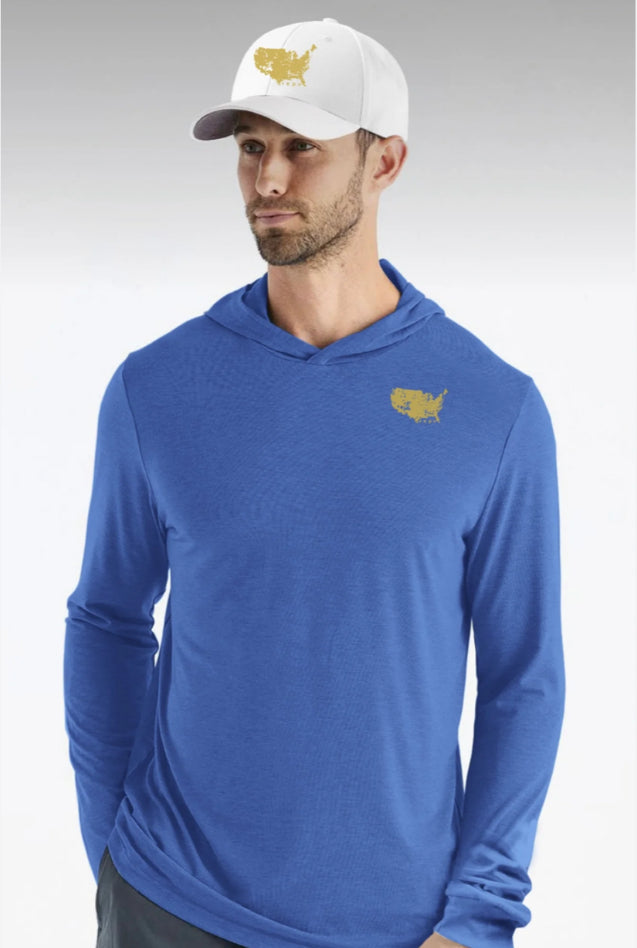 Allegiance Gold: Double Take Long Sleeve with Hood
