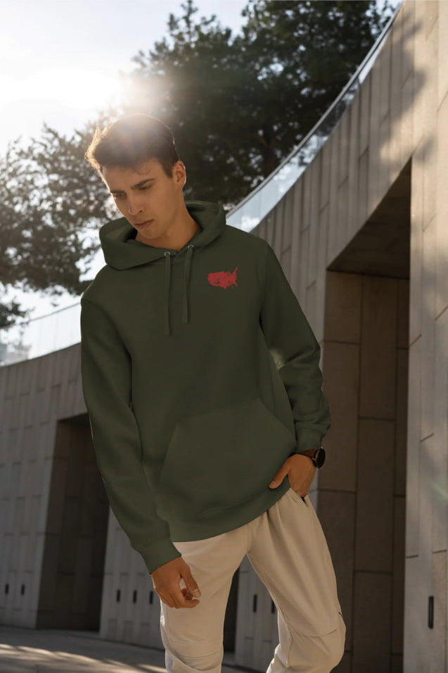 Allegiance Red: Chill Hoodie
