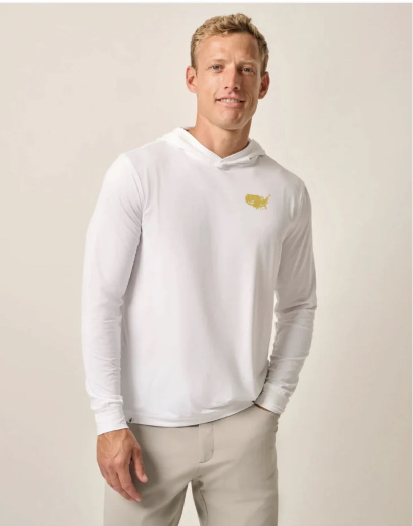 Allegiance Gold: Double Take Long Sleeve with Hood