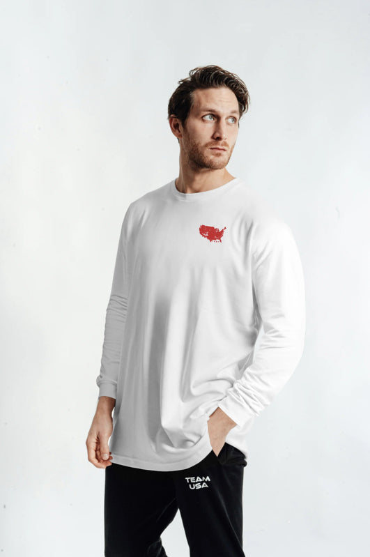 Allegiance Red: Double Take Long Sleeve