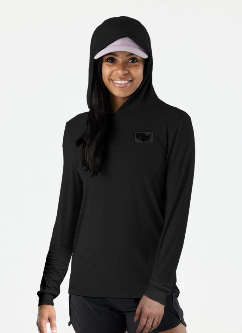 Dark Allegiance: Double Take Long Sleeve with Hood