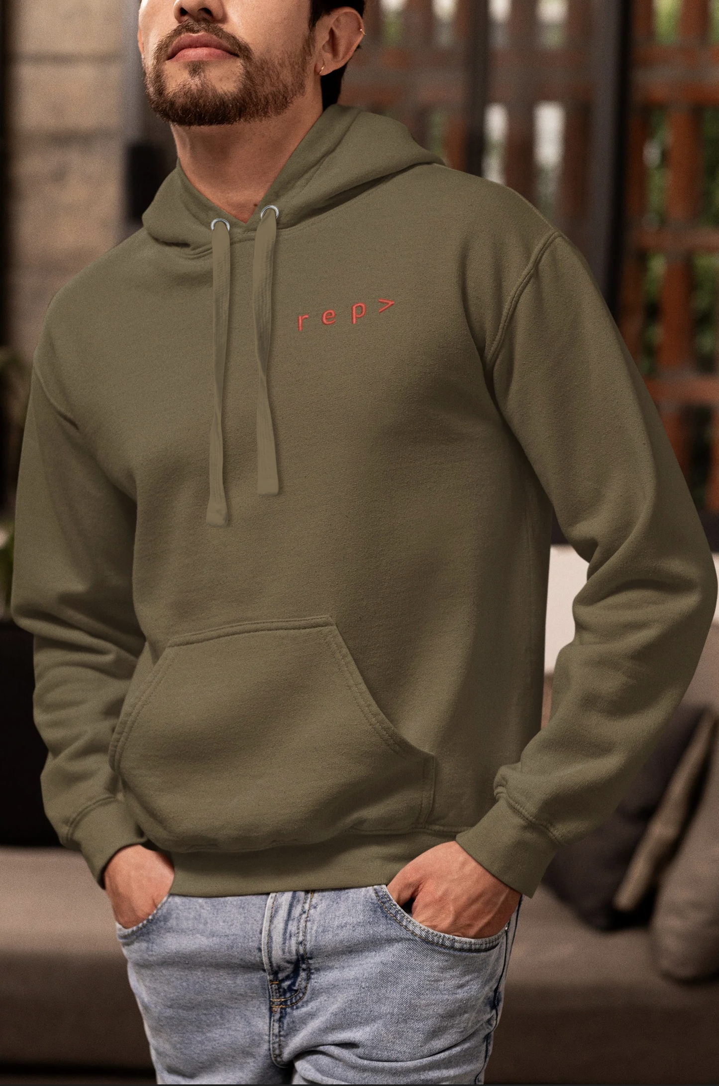 IYKYK: Chill Hoodie - Military Green