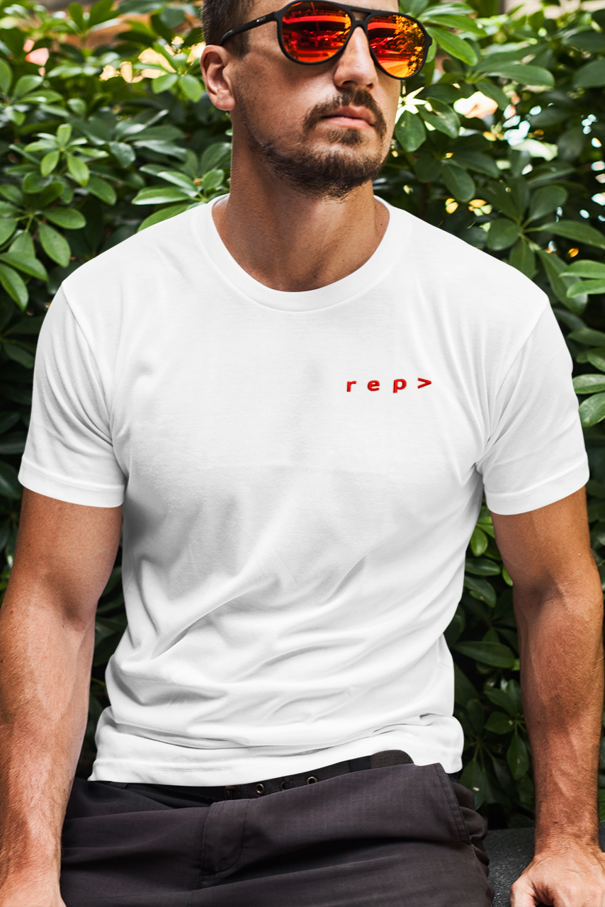 IYKYK: Double Take Short Sleeve - White