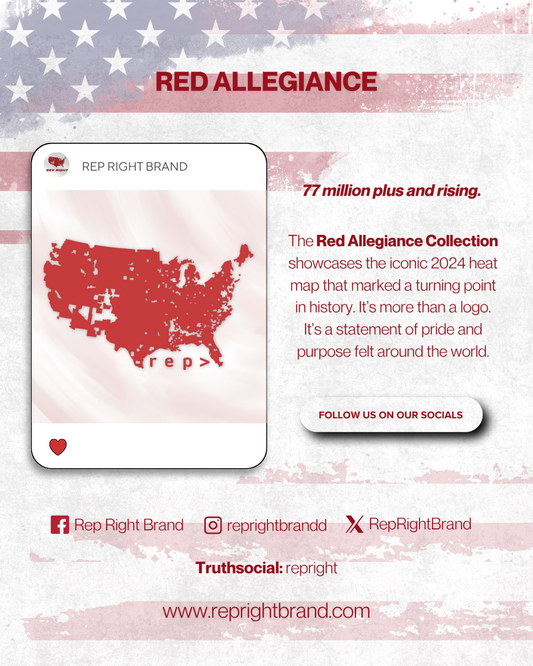 Allegiance Red: Dad Hat - Black