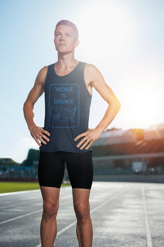 Woke Is Broke: Conquer Tank Top