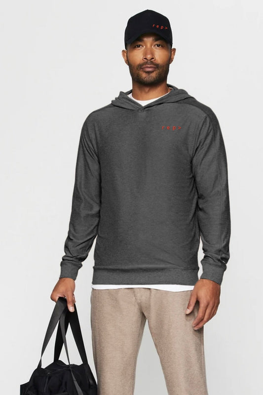 IYKYK: Double Take Long Sleeve with Hood - Grey