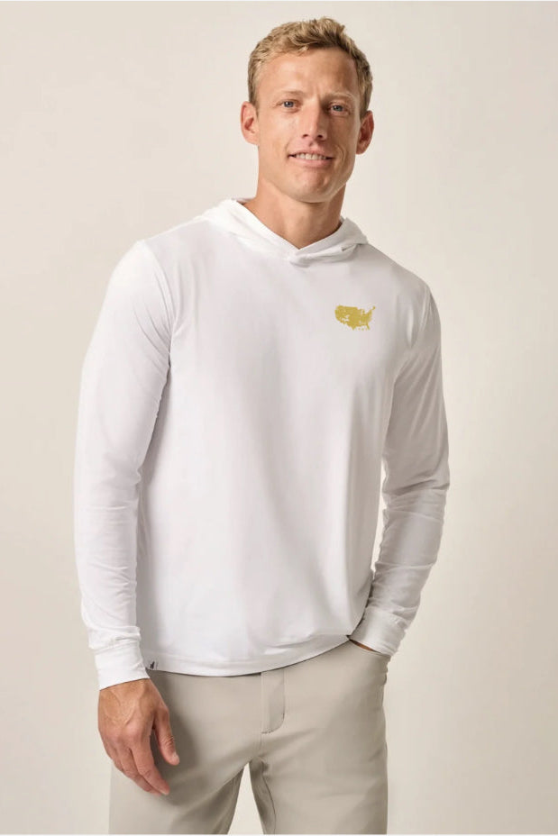 Allegiance Gold: Double Take Long Sleeve with Hood
