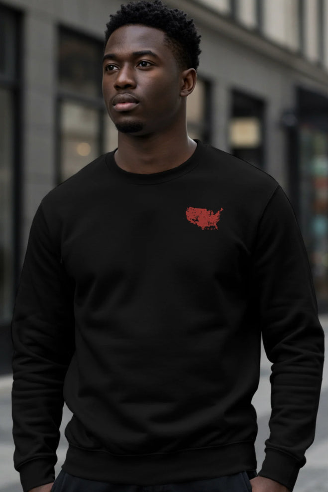 Allegiance Red: Chill Sweatshirt