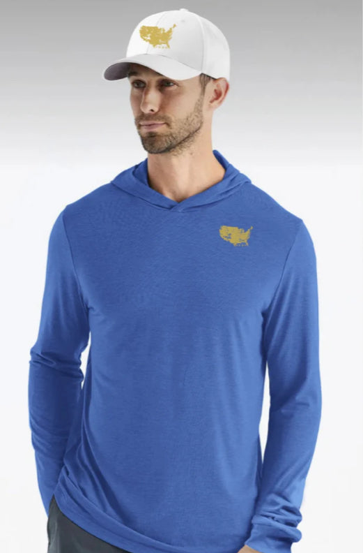 Allegiance Gold: Double Take Long Sleeve with Hood