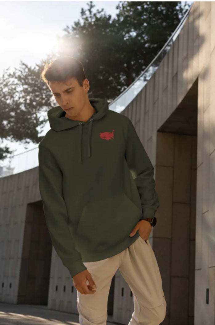 Allegiance Red: Chill Hoodie