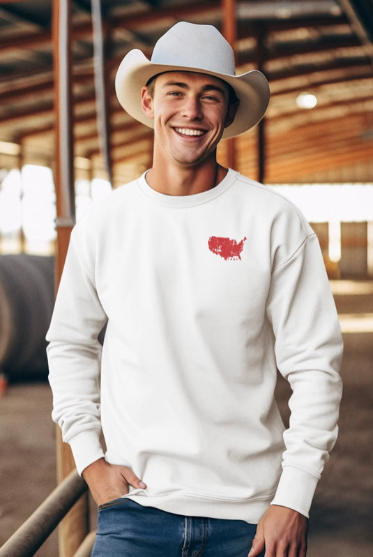 Allegiance Red: Chill Sweatshirt