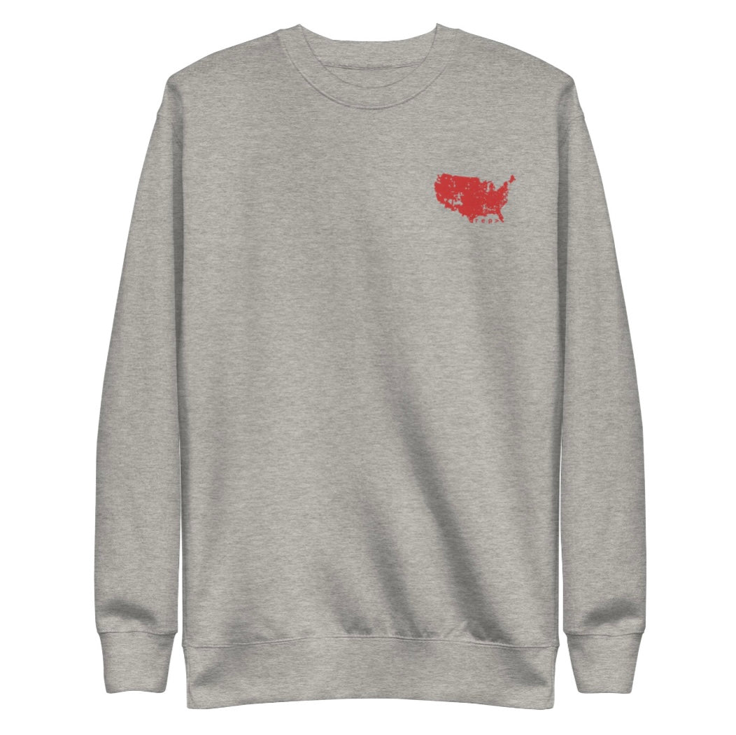 Allegiance Red: Chill Sweatshirt