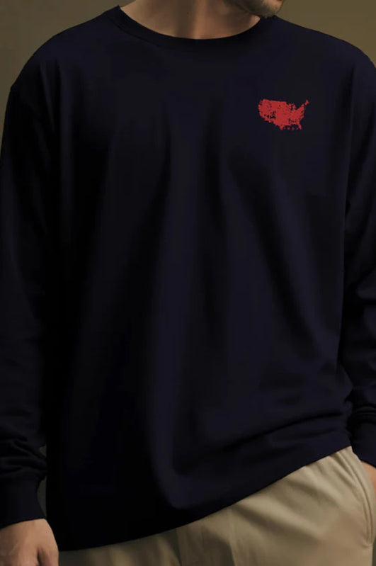 Allegiance Red: Double Take Long Sleeve
