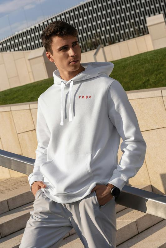 IYKYK: Chill Hoodie - White