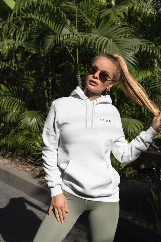 IYKYK: Chill Hoodie - White