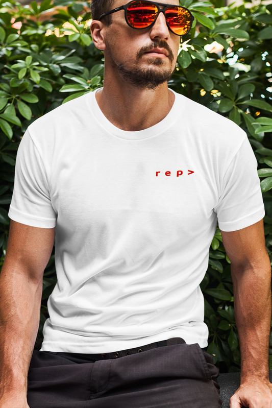 IYKYK: Double Take Short Sleeve - White