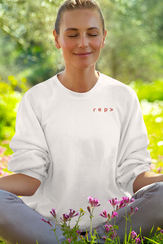 IYKYK: Chill Sweatshirt - White